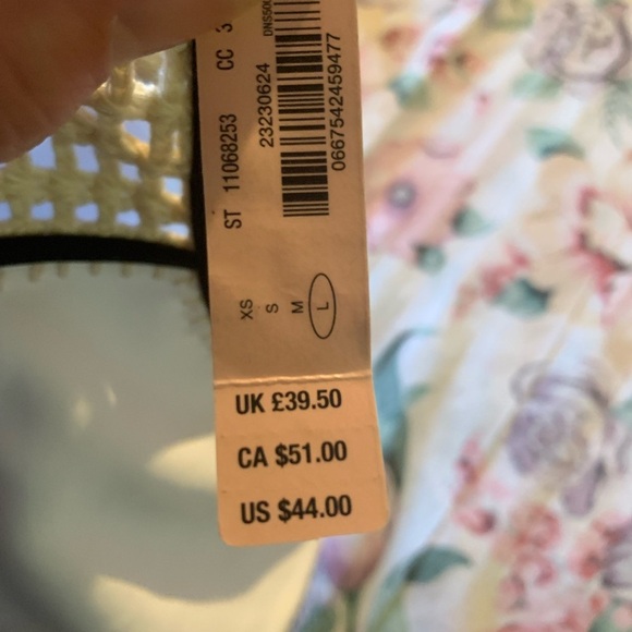 NWT Victoria Secret Elegant White and Black Bikini Bottom Size Large - Picture 11 of 12